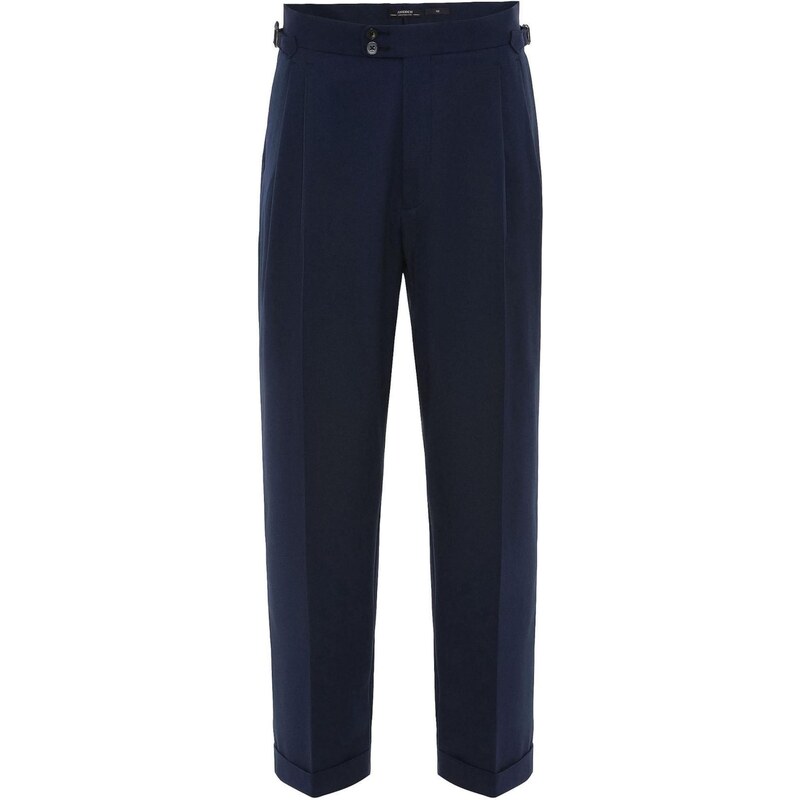 Antioch Plisované nohavice námornícka modrá 65812264