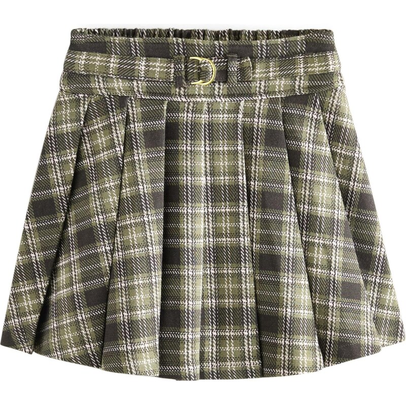 Next Sukňa zelená / olivová / biela 65812589