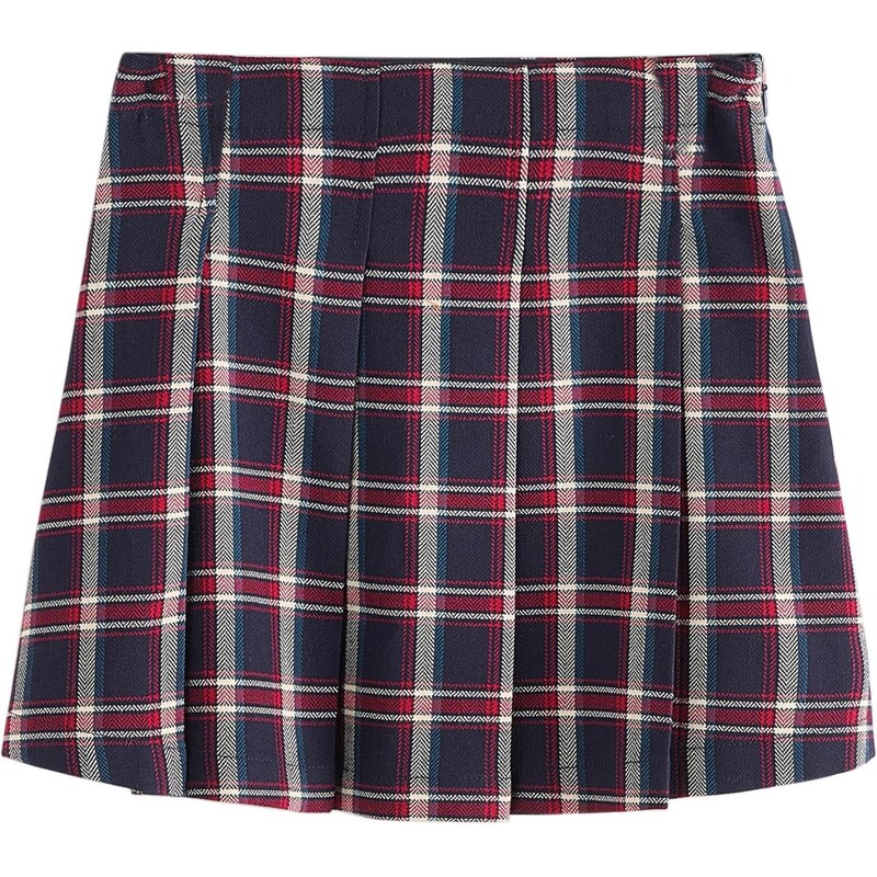 Next Sukňa modrá / námornícka modrá / grenadínová / šedobiela 65816869