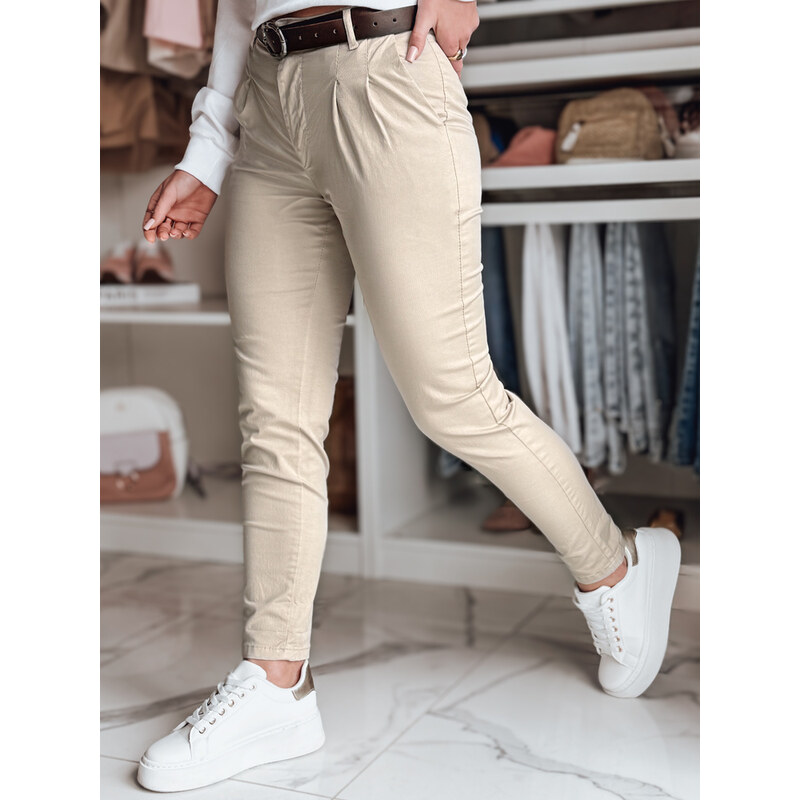 Dámske nohavice s opaskom MODELA Dstreet UY2563 67027309