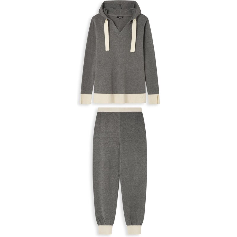 Gisela Pyžamo Set svetlobéžová / sivá 65891653