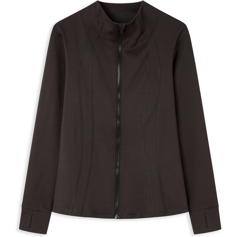 Gisela Tepláková bunda čierna 65893396