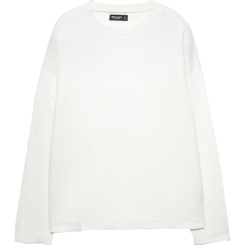 Pull&Bear Sveter biela 65896434