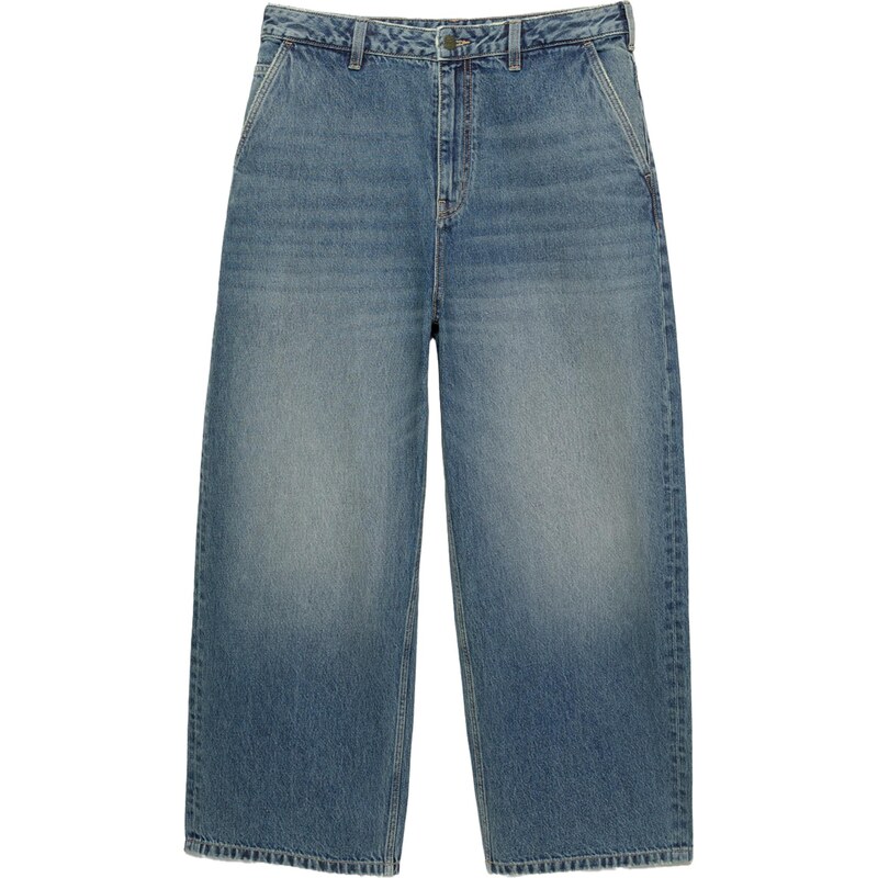 Pull&Bear Džínsy tmavomodrá 65896543