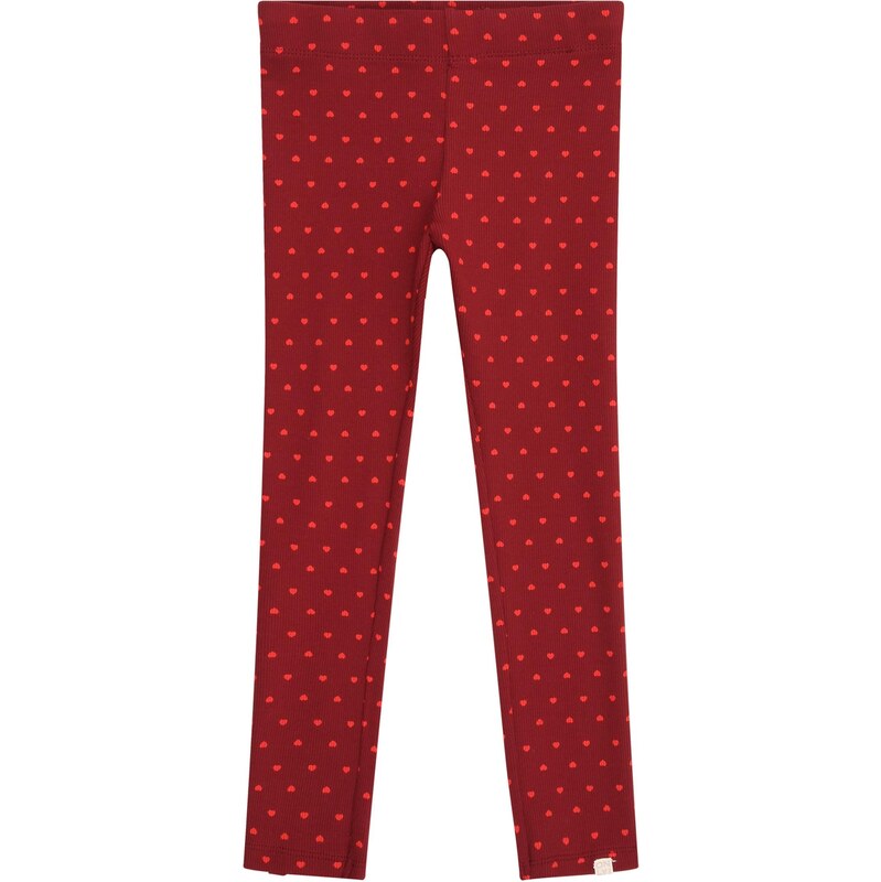 Only Mini Legíny KMGTRINNY vínovo červená / jasne červená 66009956