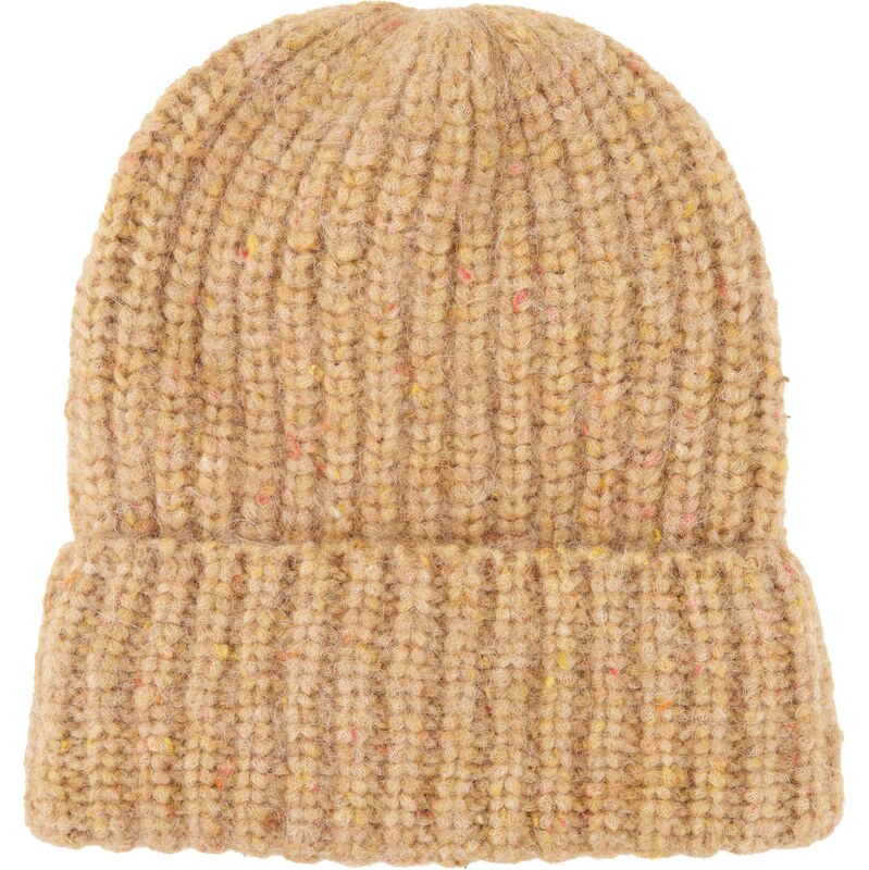 Vlnka Vlnená čiapka alpaka s hodvábom Gru béžová veľkosti oblečenia 65817306