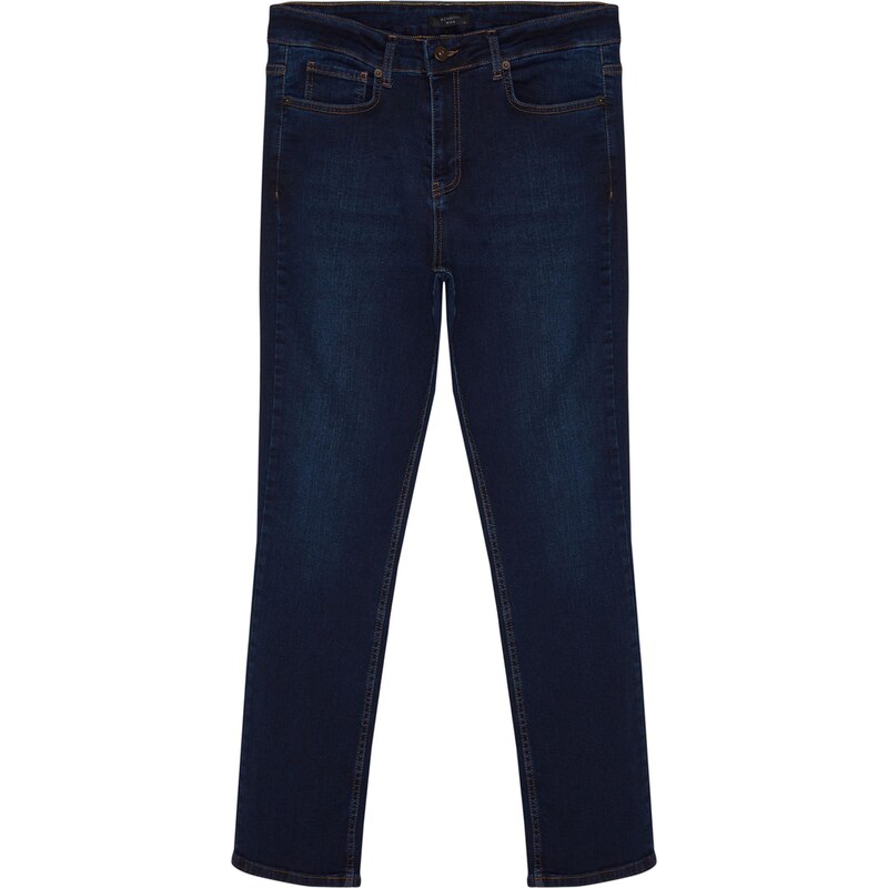 Trendyol Džínsy tmavomodrá 65853412