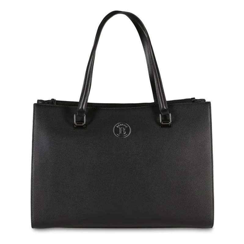 Cestovná kabelka BERTOO Valentina black plain-grey 65821939