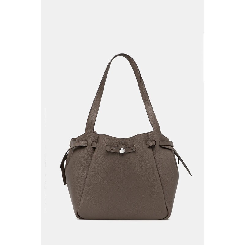 Kožená kabelka Tory Burch Romy Pebbled Tote 67758261