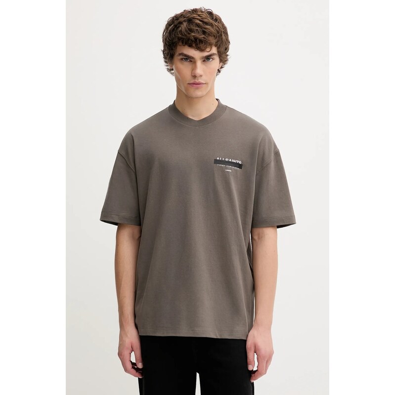 Bavlnené tričko AllSaints REDACT SS CREW 65822978