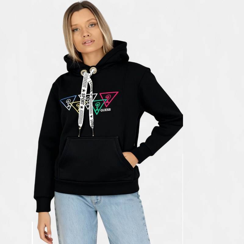 Dámská černá mikina Guess M56461 65822861