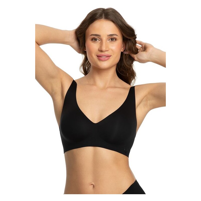 Julimex Vystužená podprsenka Jelly Bra Basic čierna 65826185