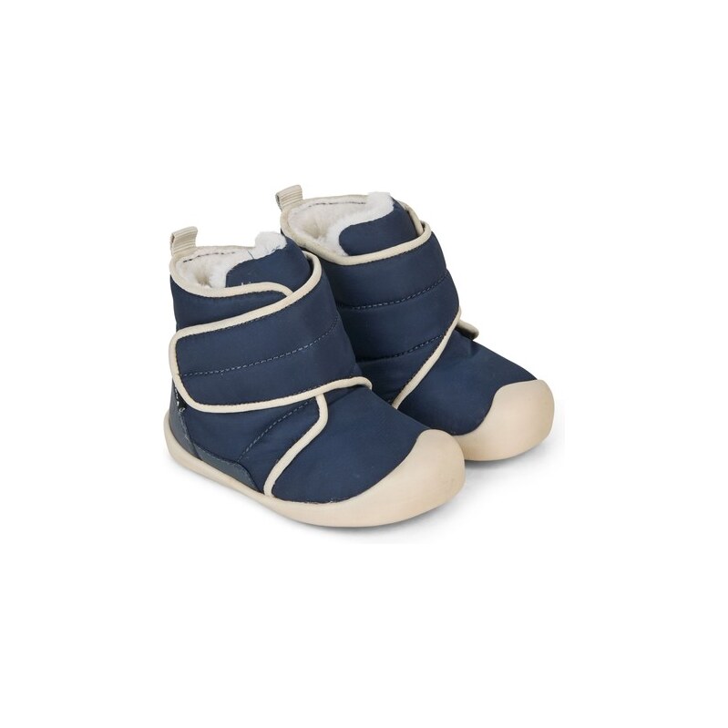 Bundgaard Nuri zimné detské barefoot topánky / Navy 65842453