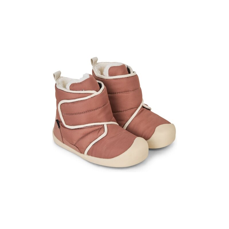 E-shop Bundgaard Nuri zimné detské barefoot topánky / Blush