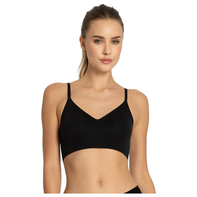 Julimex Podprsenka Simple Bra Top čierna 65826189
