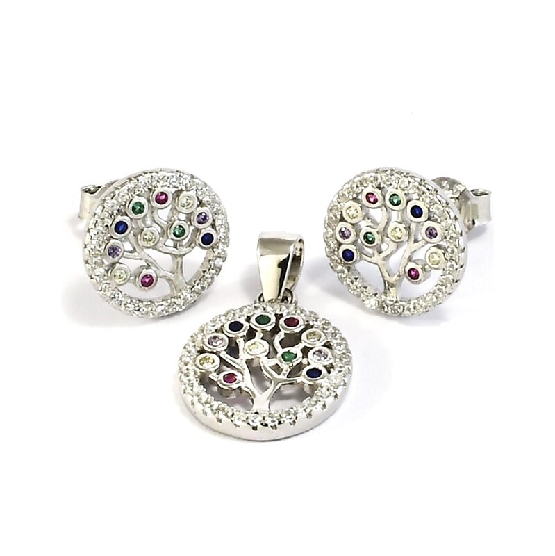 Strieborná súprava Glare 173 65826196