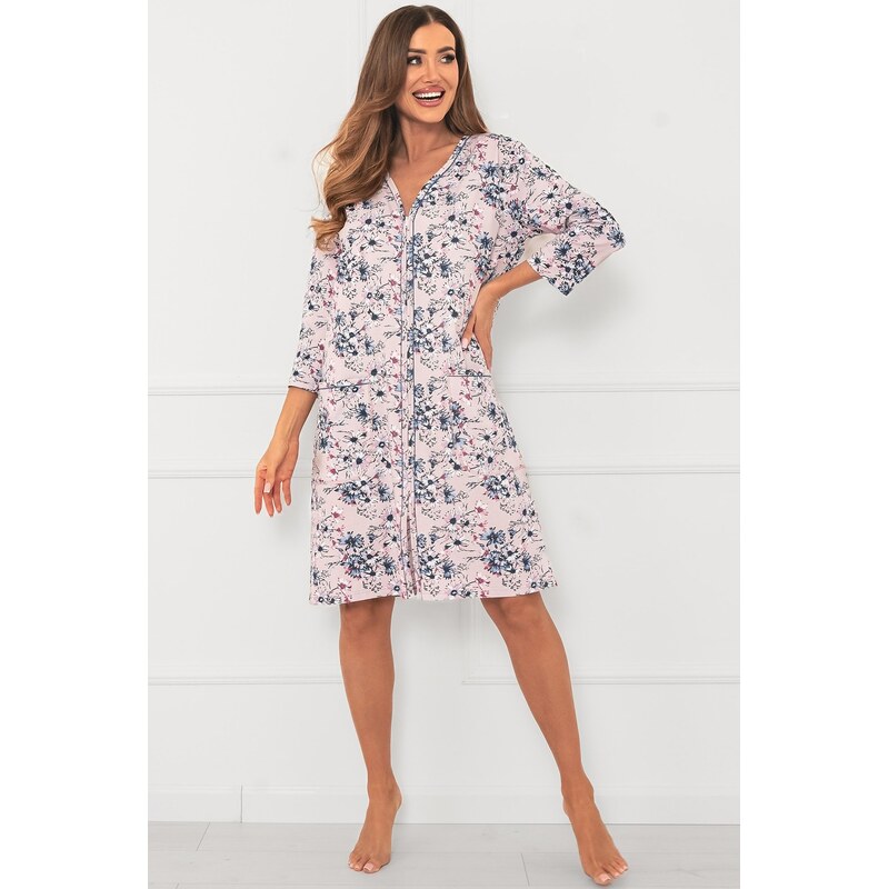 Italian Fashion nočná bavlnená košeľa Lacenta - zapínacia 65846359