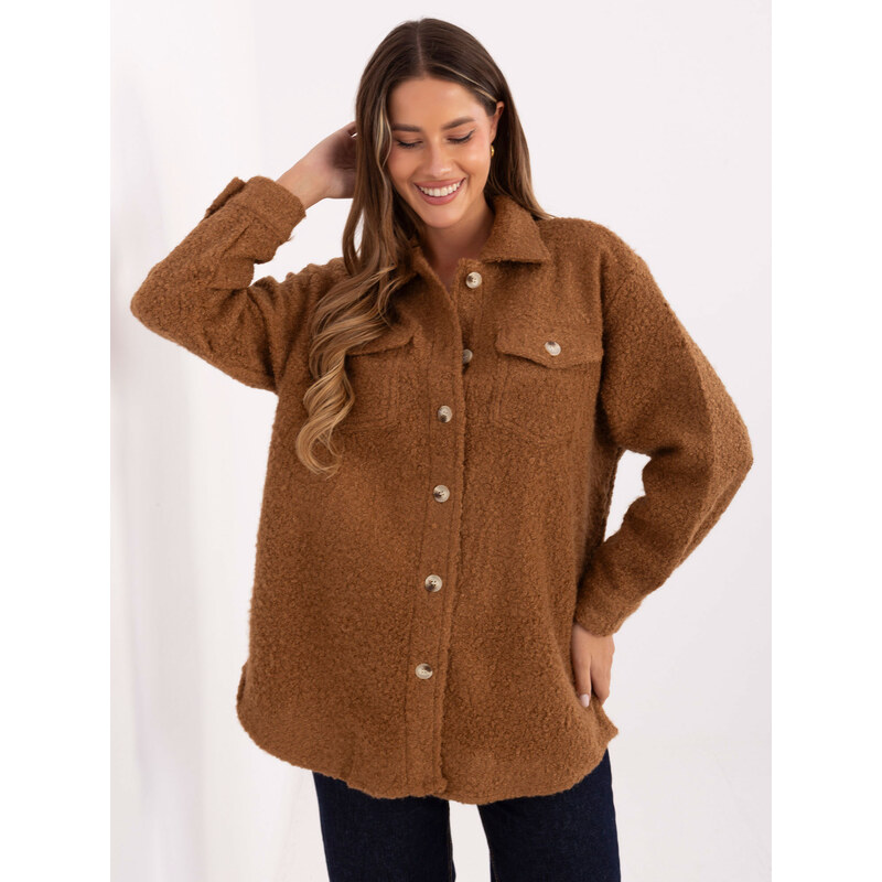 BASIC Camel dámska košeľová bunda IT-KR-1709.85-camel 65832127