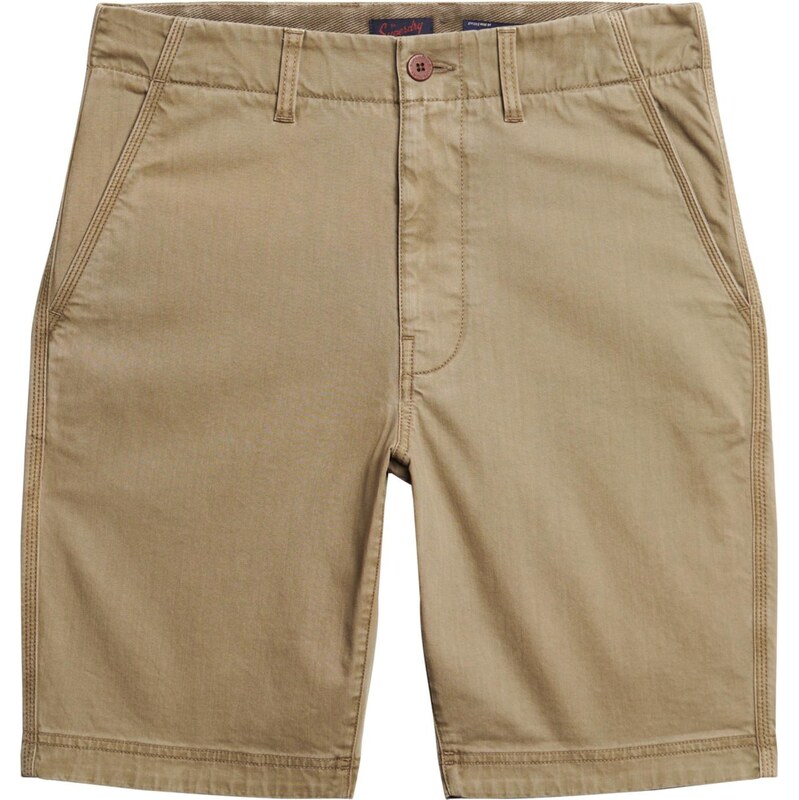 Superdry & Co Chino nohavice kaki 65870447