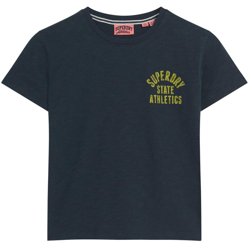 Superdry & Co Tričko Essential limetková / čierna 65868453