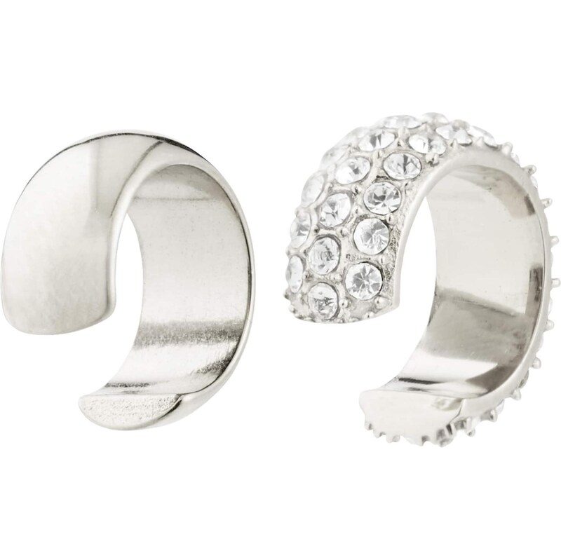 Pilgrim Náušnice Hudsyn strieborná 65835420