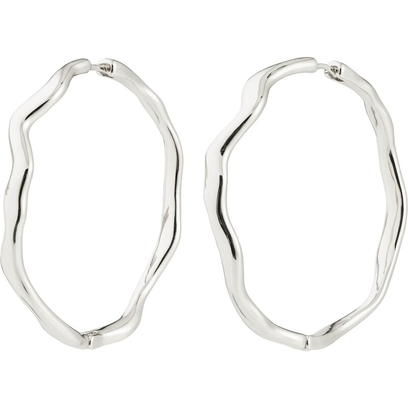 Pilgrim Náušnice Larkin strieborná 65835398