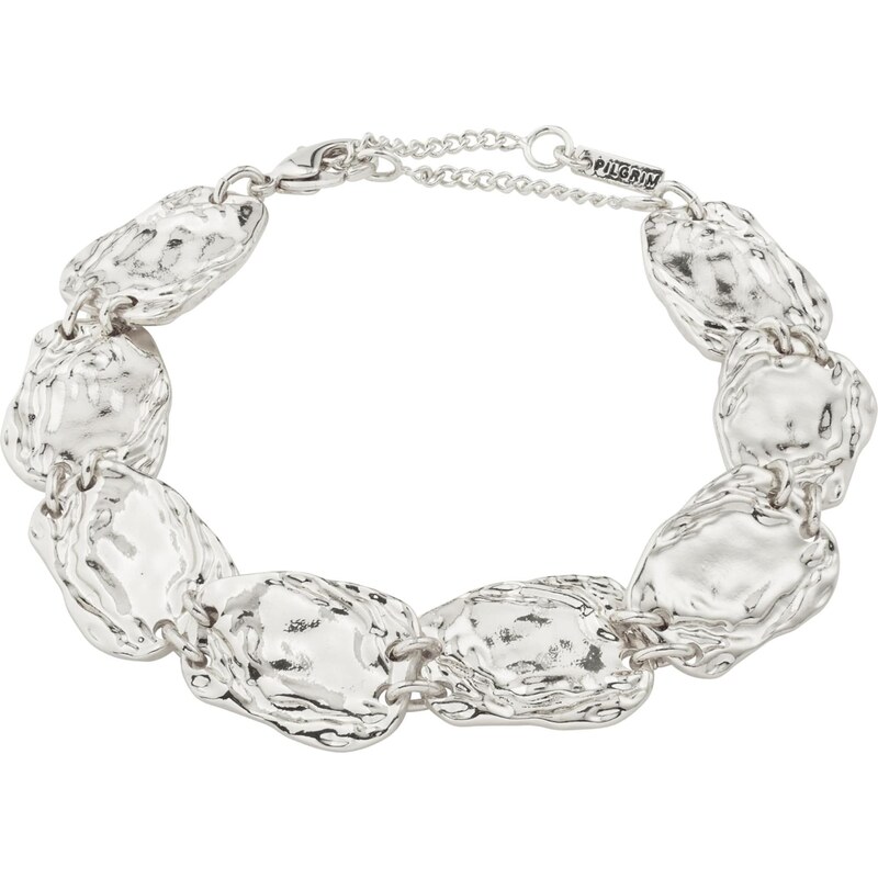 Pilgrim Náramok Shift strieborná 65835412