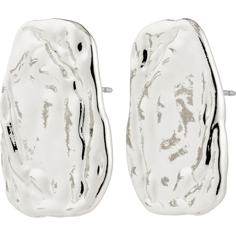 Pilgrim Náušnice Shift strieborná 65835400