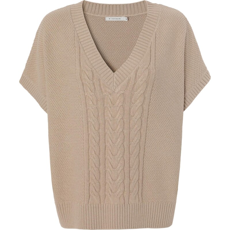 TATUUM Sveter Lena farba ťavej srsti 65853228