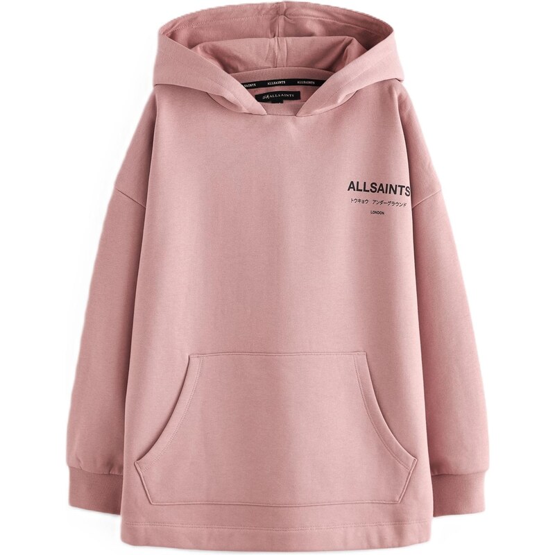 smALLSAINTS Mikina Underground Etienne staroružová / čierna 65835918