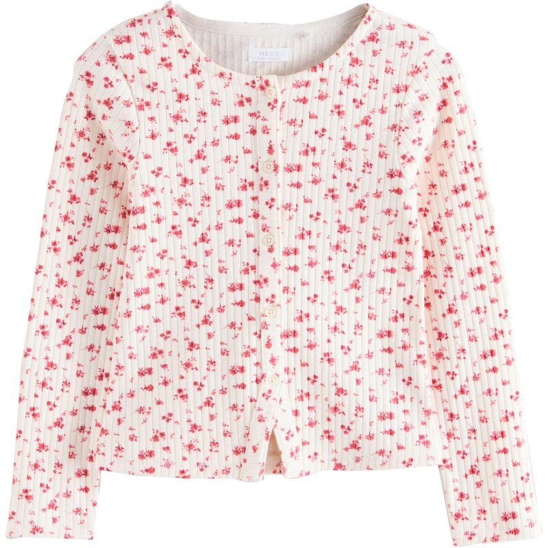 Next Kardigán ružová / biela 65894224