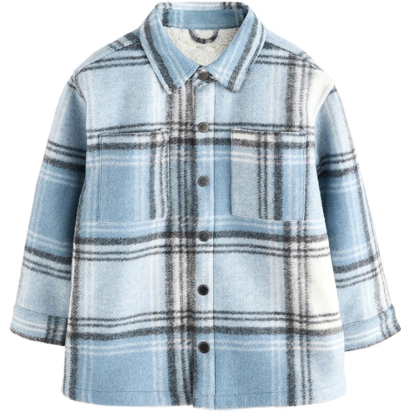 Next Prechodná bunda svetlomodrá / čierna / biela 65835930