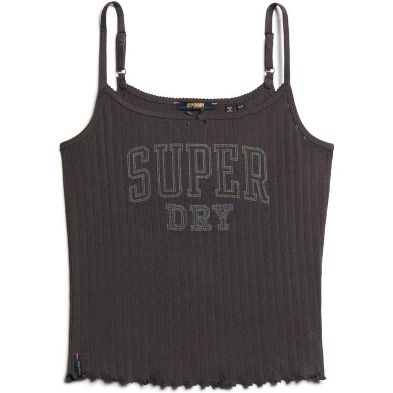 Superdry & Co Top sivá / antracitová 65873698