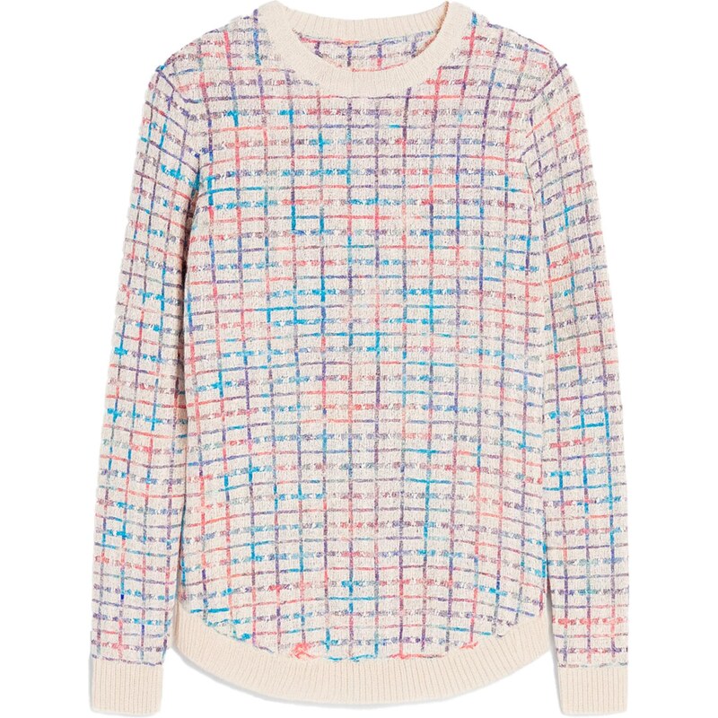 KOROSHI Sveter modrá / ružová / šedobiela 65889813