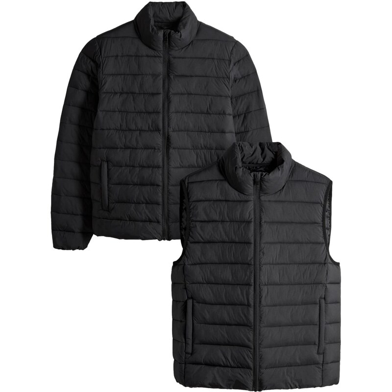 The Set Prechodná bunda čierna 65835587