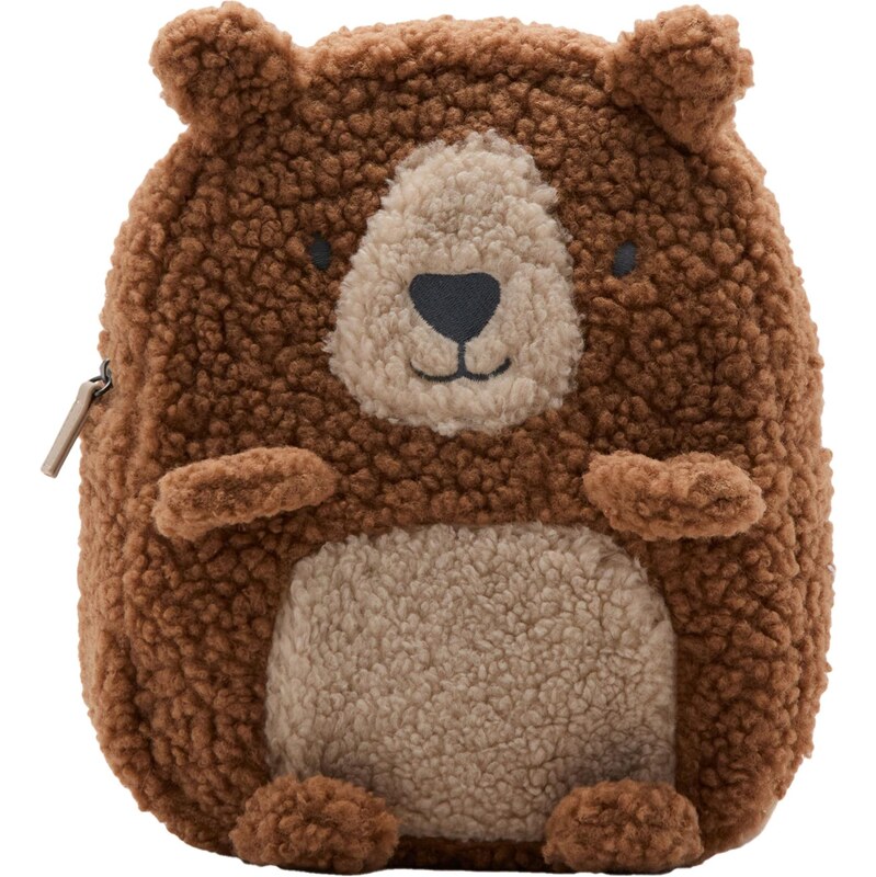 MANGO KIDS Batoh Xocolat hnedá / svetlohnedá / čierna 65836125