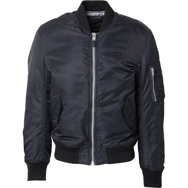 Schott NYC Prechodná bunda MACAMPSRS čierna 65922755