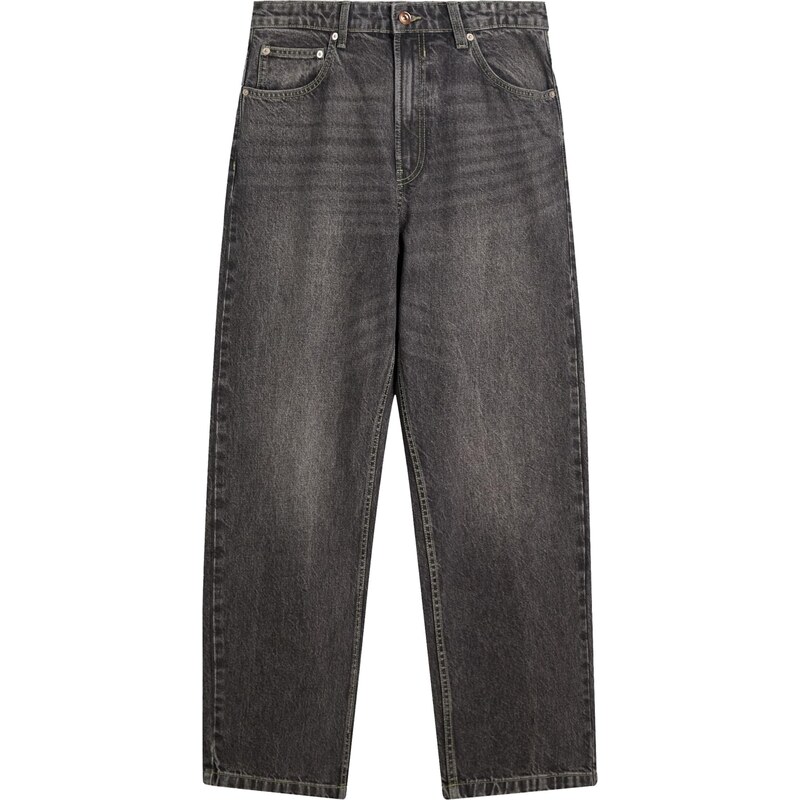 Bershka Džínsy sivý denim 65582228