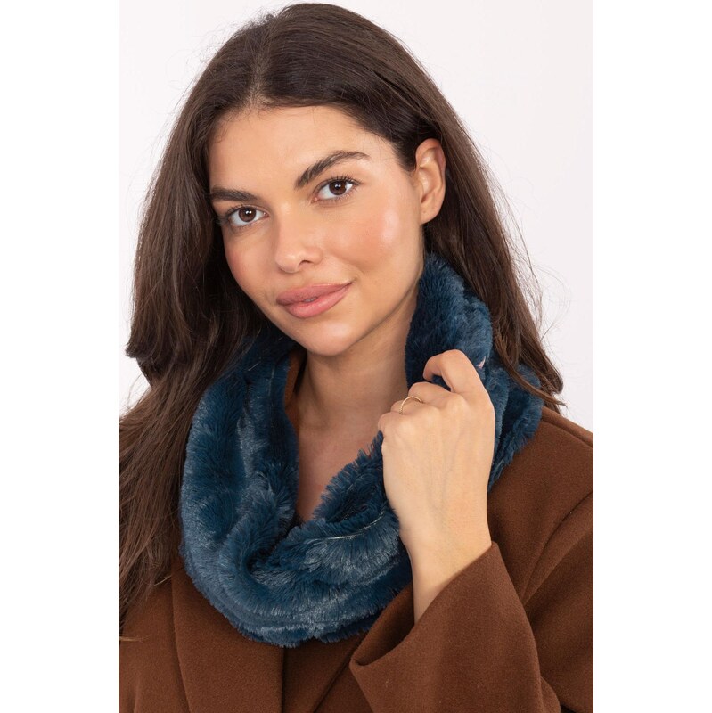 MladaModa Hebká komínová šatka model 26178 tyrkysová 65842737