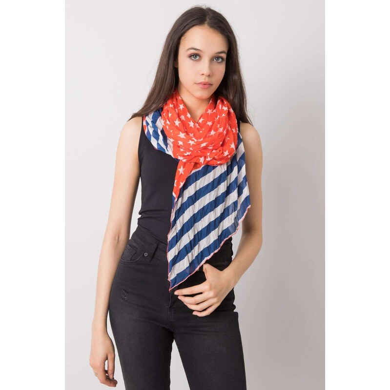 MladaModa Dámska šatka s potlačou model CH6207 červená 65842981