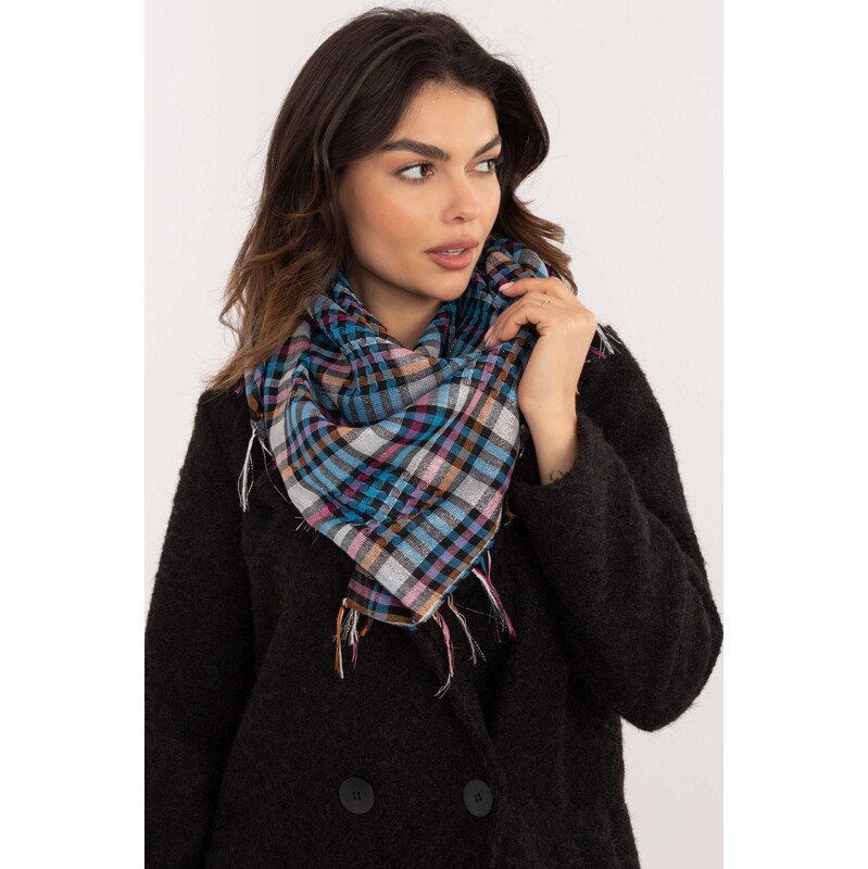 MladaModa Šatka arafatka s lesklou niťou a strapcami model CH3007 65842997