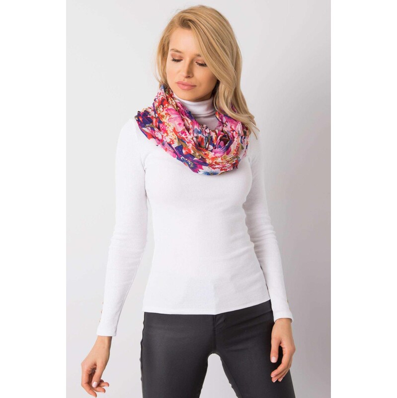 MladaModa Viskózová komínová šatka model CH071 červená 65843050