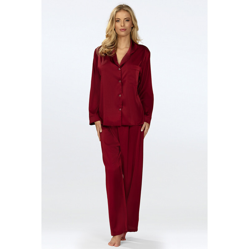 Dámske saténové pyžamo Dkaren Amina-Kpl 66338893