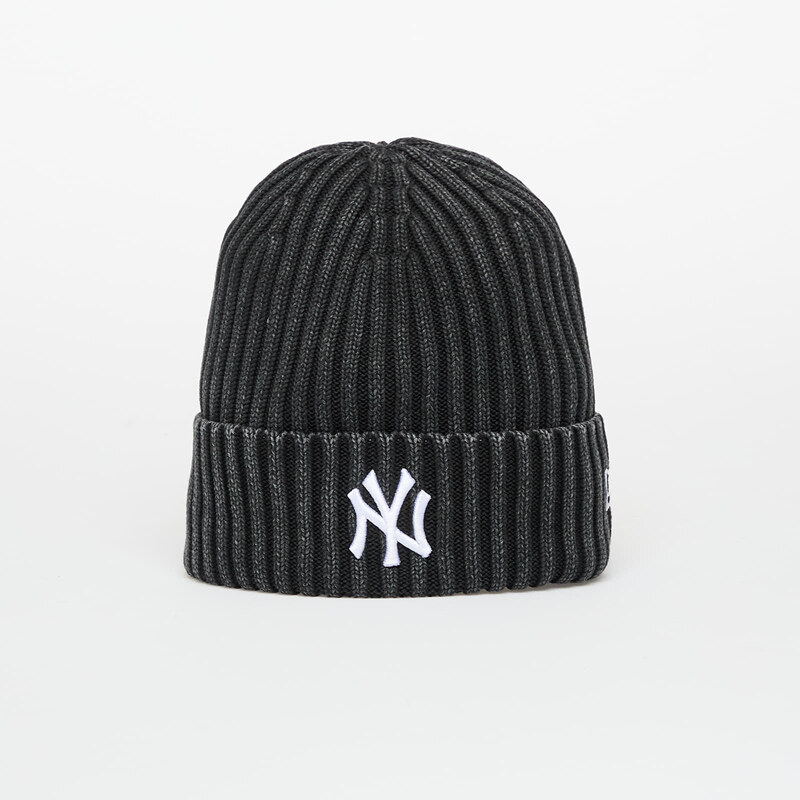 Čiapka New Era Knit Medium MLB Washed Beanie New York Yankees Black 65849415