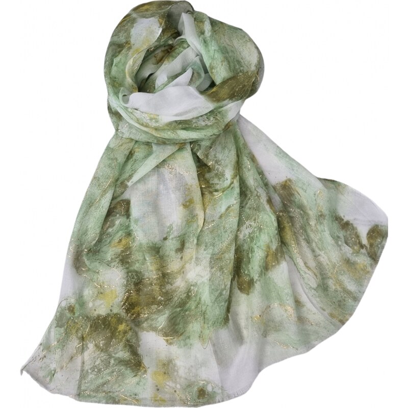 Katrins Fashion Šál farebný s hodvábom 63250755