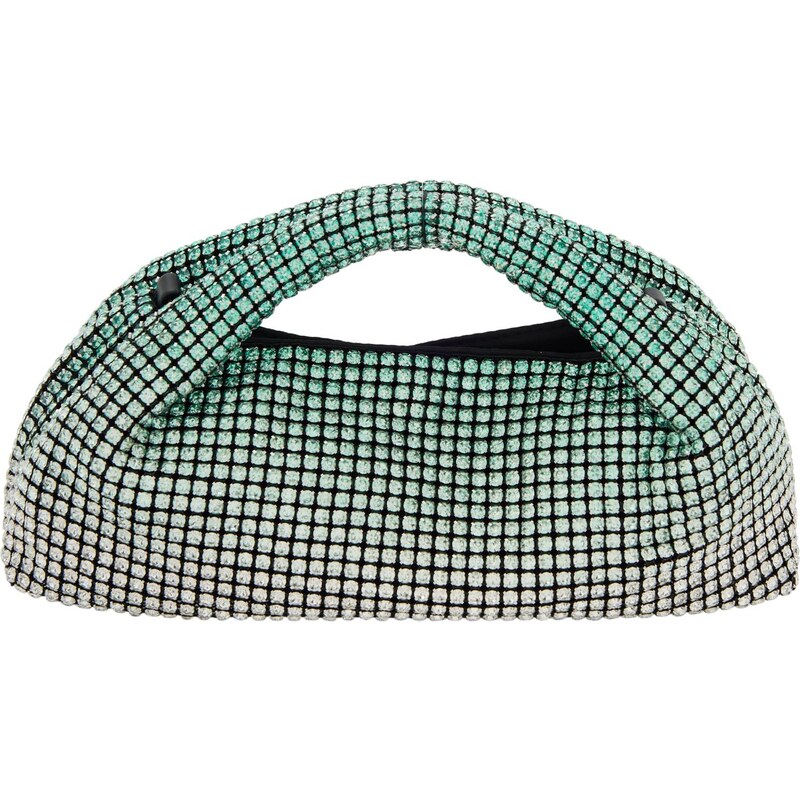 myMo at night Listová kabelka zelená / strieborná 66140275