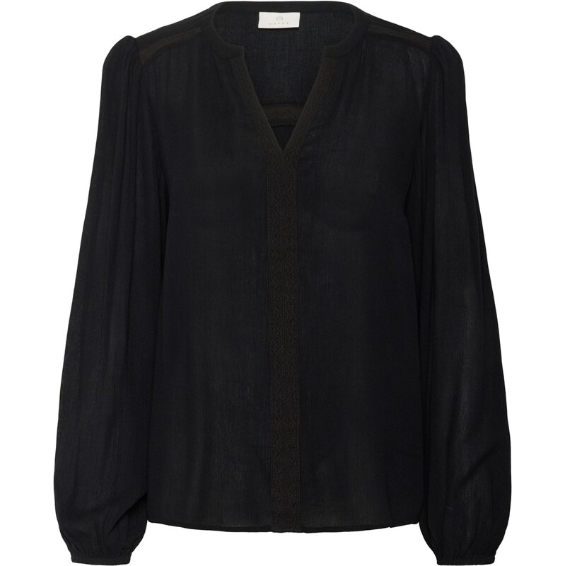 Kaffe Blúzka KAStine Amber čierna 65882340