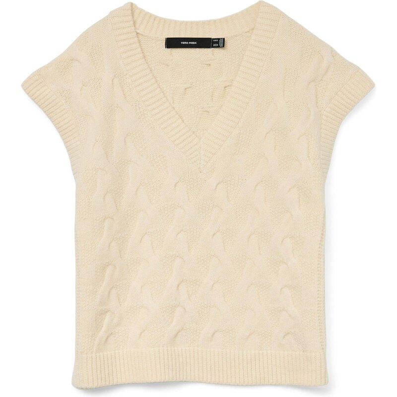 VERO MODA Sveter piesková 65883204