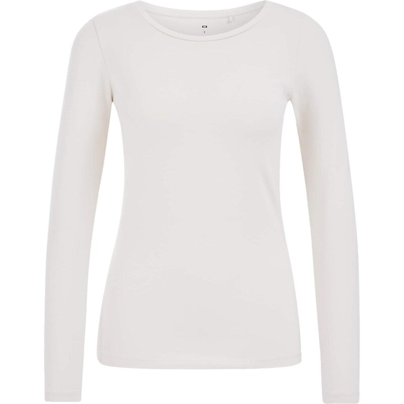 WE Fashion Tričko slonová kosť 65886814