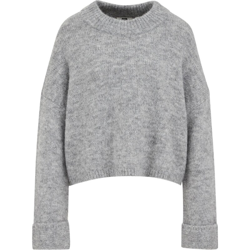 WE Fashion Sveter svetlosivá 65887658